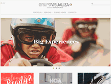 Tablet Screenshot of grupovisualiza.com
